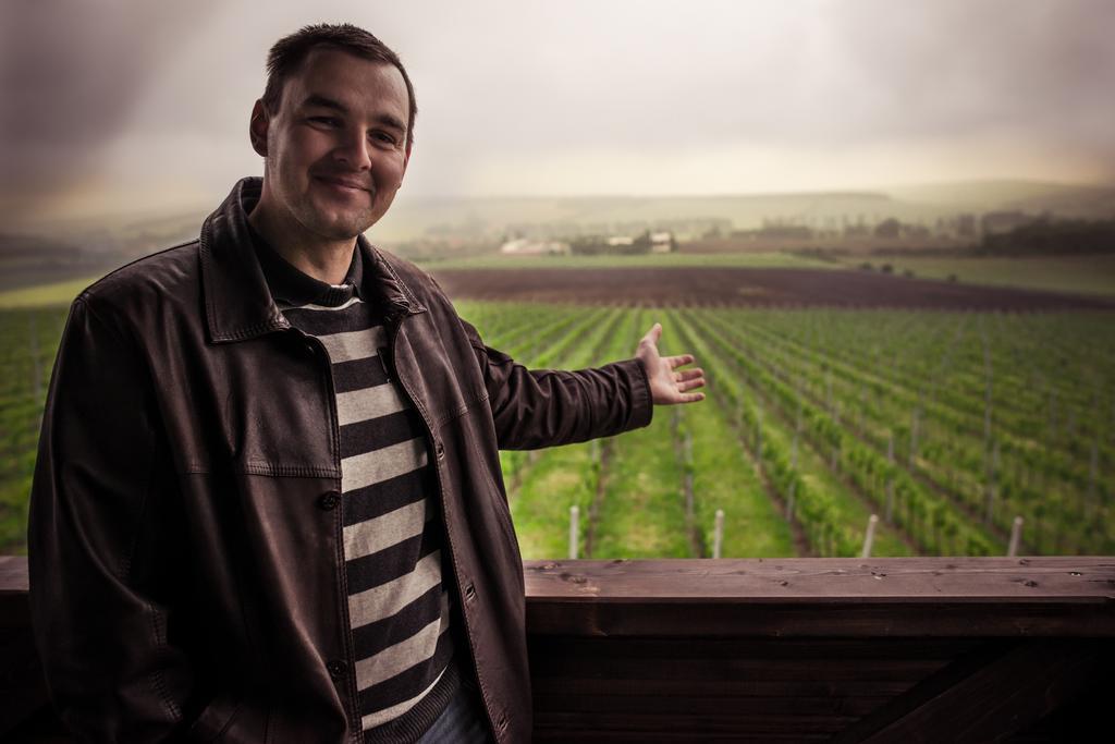 Penzion Vino Hruska Blatnička Exterior foto